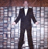 This is Mike with some of his music CDs !